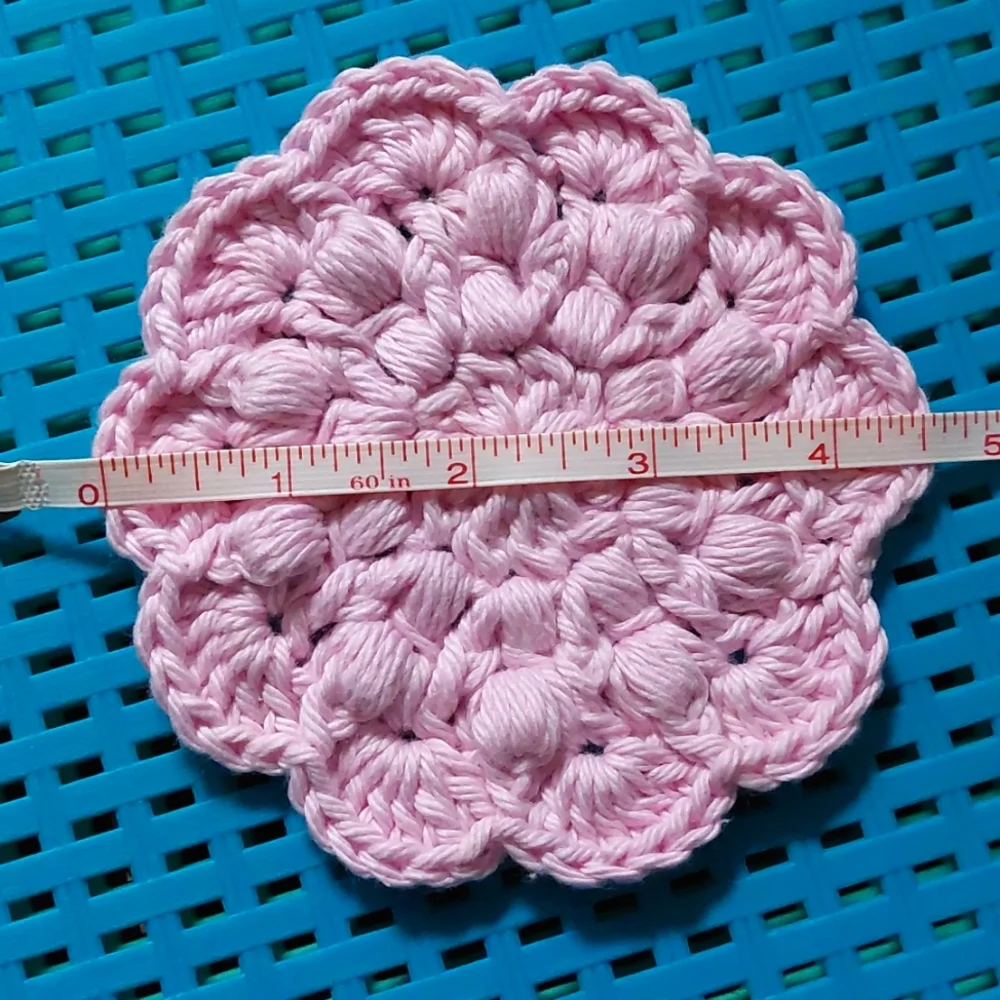 Crochet Super Scrub Facial Rounds▪︎Set of 3